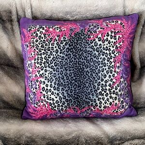 Versace Home 💯 Cotton Made In Italy Signature Print Pillow
